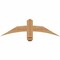 Ekena Millwork Bellingham Timber Gable Bracket, Western Red Cedar, 36"W x 10"H x 3 1/2"D x 3 1/2"F, 7/12 Pitch GBW036X10X0404BEL00SWR - alternate 1